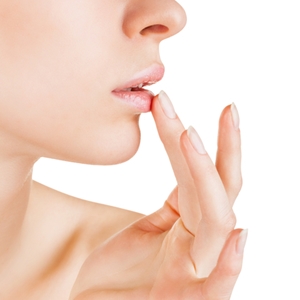 Exfoliate your lips for a fuller smile